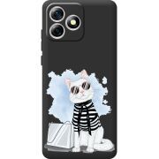 Прозорий чохол BoxFace Oukitel C53 Cat Style