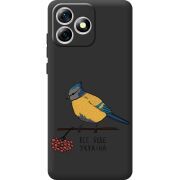 Прозорий чохол BoxFace Oukitel C53 Синиця і калина