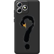 Прозорий чохол BoxFace Oukitel C53 Swan question