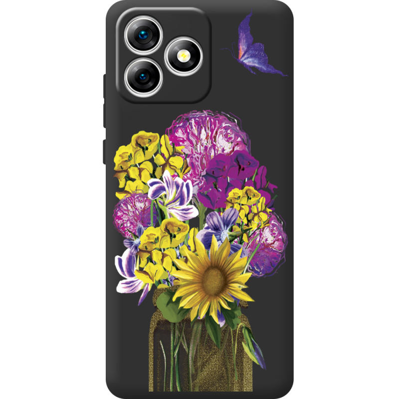 Прозорий чохол BoxFace Oukitel C53 My Bouquet