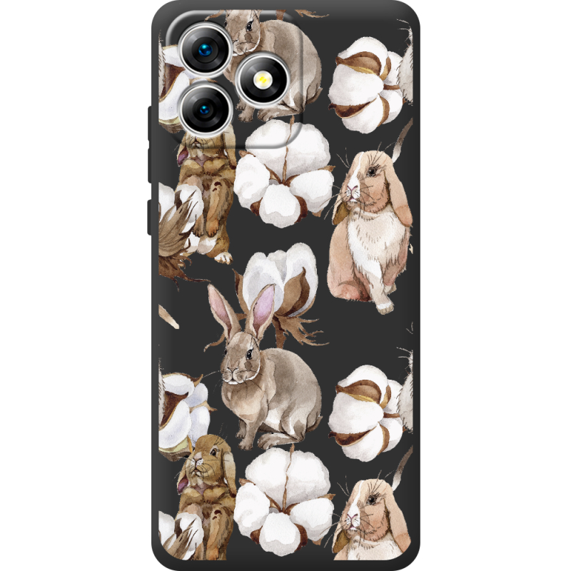 Прозорий чохол BoxFace Oukitel C53 Cotton and Rabbits