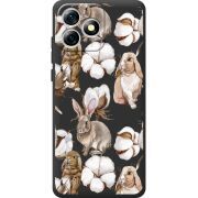 Прозорий чохол BoxFace Oukitel C53 Cotton and Rabbits