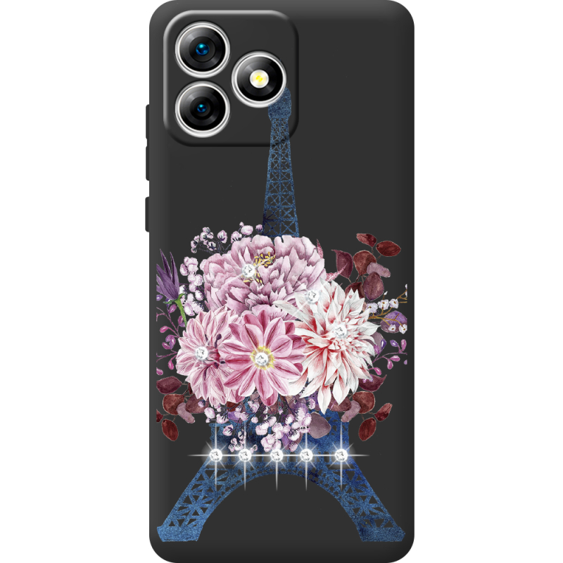 Чохол зі стразами Oukitel C53 Eiffel Tower