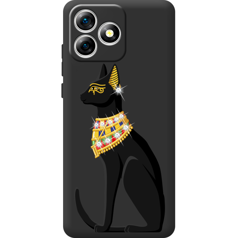 Чохол зі стразами Oukitel C53 Egipet Cat