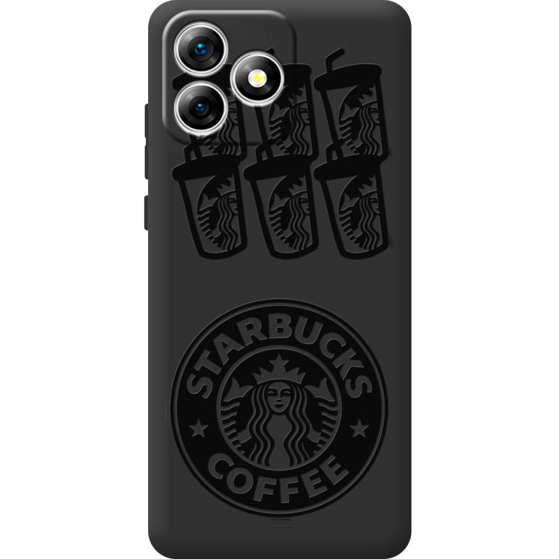 Чорний чохол BoxFace Oukitel C53 Black Coffee