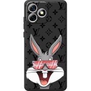 Чорний чохол BoxFace Oukitel C53 looney bunny