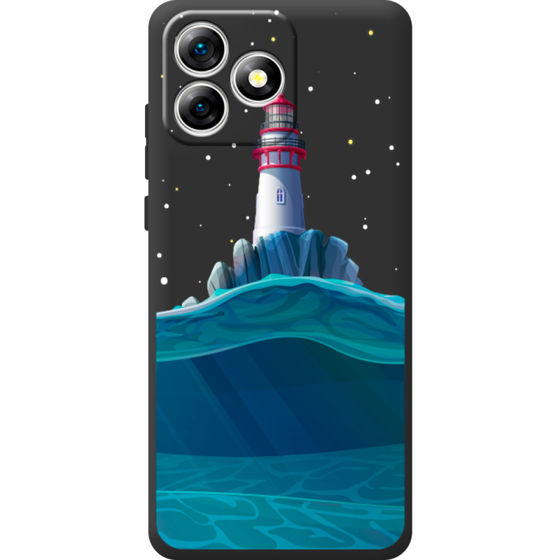 Чорний чохол BoxFace Oukitel C53 Lighthouse