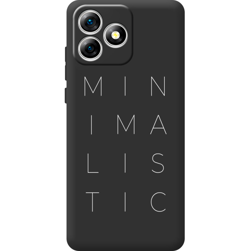 Чорний чохол BoxFace Oukitel C53 Minimalistic