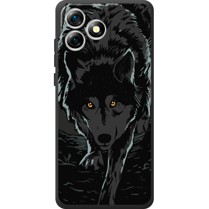 Чорний чохол BoxFace Oukitel C53 Wolf