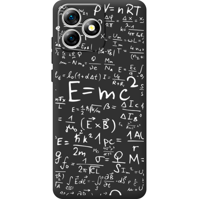 Чорний чохол BoxFace Oukitel C53 E=mc2