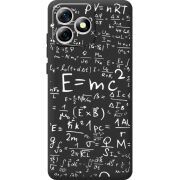 Чорний чохол BoxFace Oukitel C53 E=mc2