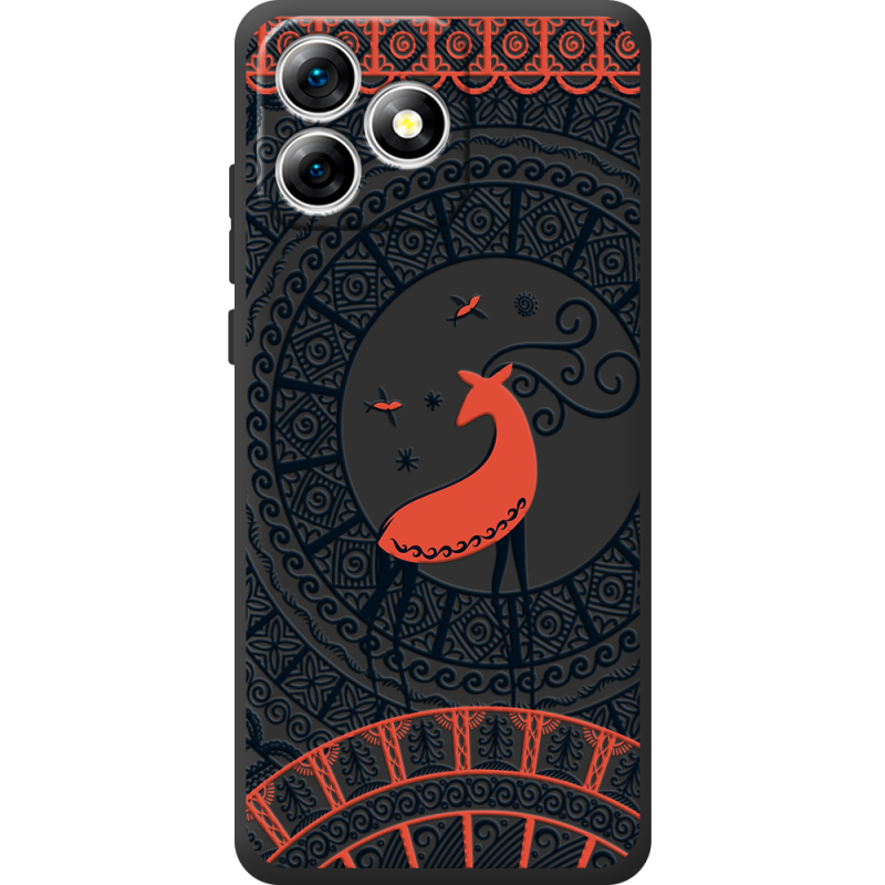 Чорний чохол BoxFace Oukitel C53 Ornament