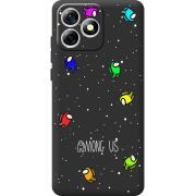 Чорний чохол BoxFace Oukitel C53 Among Us Invisible