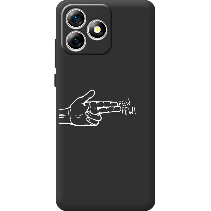 Чорний чохол BoxFace Oukitel C53 Pew Pew
