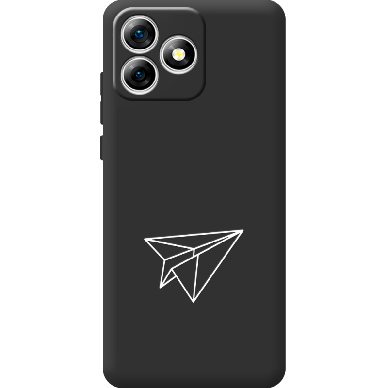 Чорний чохол BoxFace Oukitel C53 Paper Plane