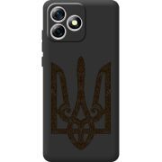 Чорний чохол BoxFace Oukitel C53 Ukrainian Trident