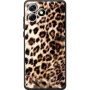 Чорний чохол BoxFace Oukitel C53 Леопардовий