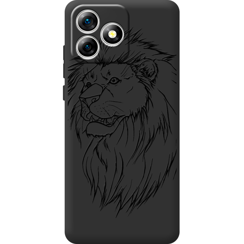 Чорний чохол BoxFace Oukitel C53 Lion