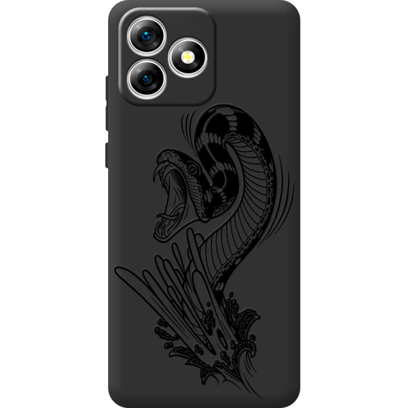 Чорний чохол BoxFace Oukitel C53 Snake