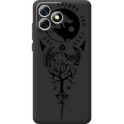 Чорний чохол BoxFace Oukitel C53 Hugin and Munin