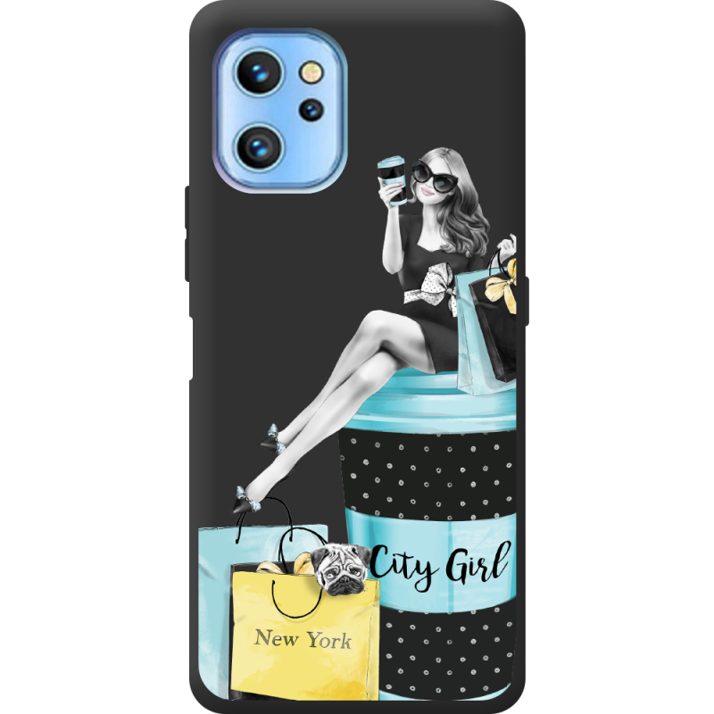 Прозрачный чехол BoxFace Umidigi A13 / A13 Pro City Girl