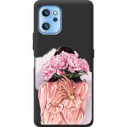 Прозрачный чехол BoxFace Umidigi A13 / A13 Pro Девушка с Пионами