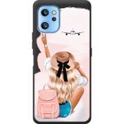 Прозрачный чехол BoxFace Umidigi A13 / A13 Pro Travel Girl
