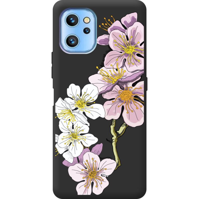 Прозрачный чехол BoxFace Umidigi A13 / A13 Pro Cherry Blossom