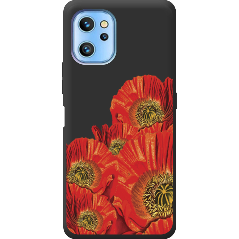 Прозрачный чехол BoxFace Umidigi A13 / A13 Pro Red Poppies
