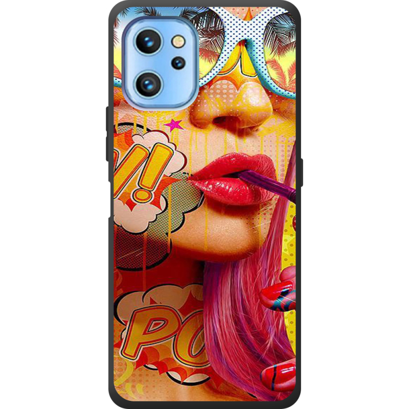 Чехол BoxFace Umidigi A13 / A13 Pro Yellow Girl Pop Art
