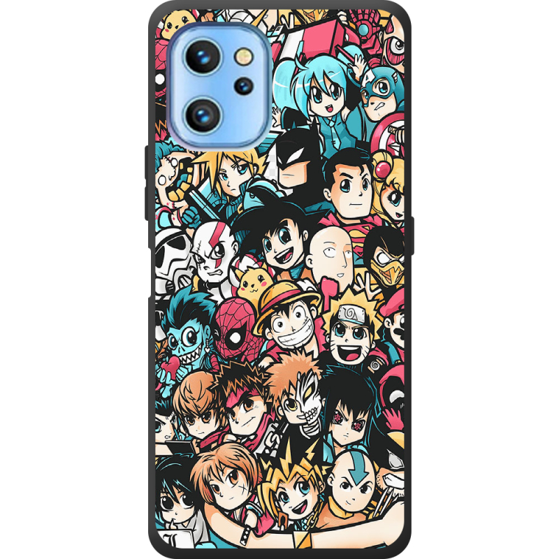 Чехол BoxFace Umidigi A13 / A13 Pro Anime Stickers