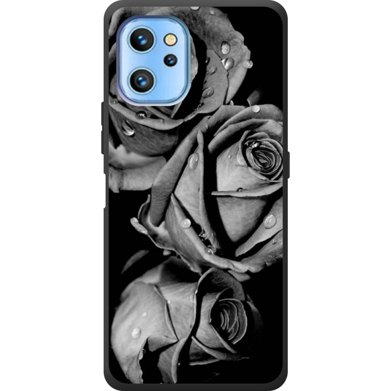 Чехол BoxFace Umidigi A13 / A13 Pro Black and White Roses