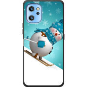 Чехол BoxFace Umidigi A13 / A13 Pro Skier Snowman
