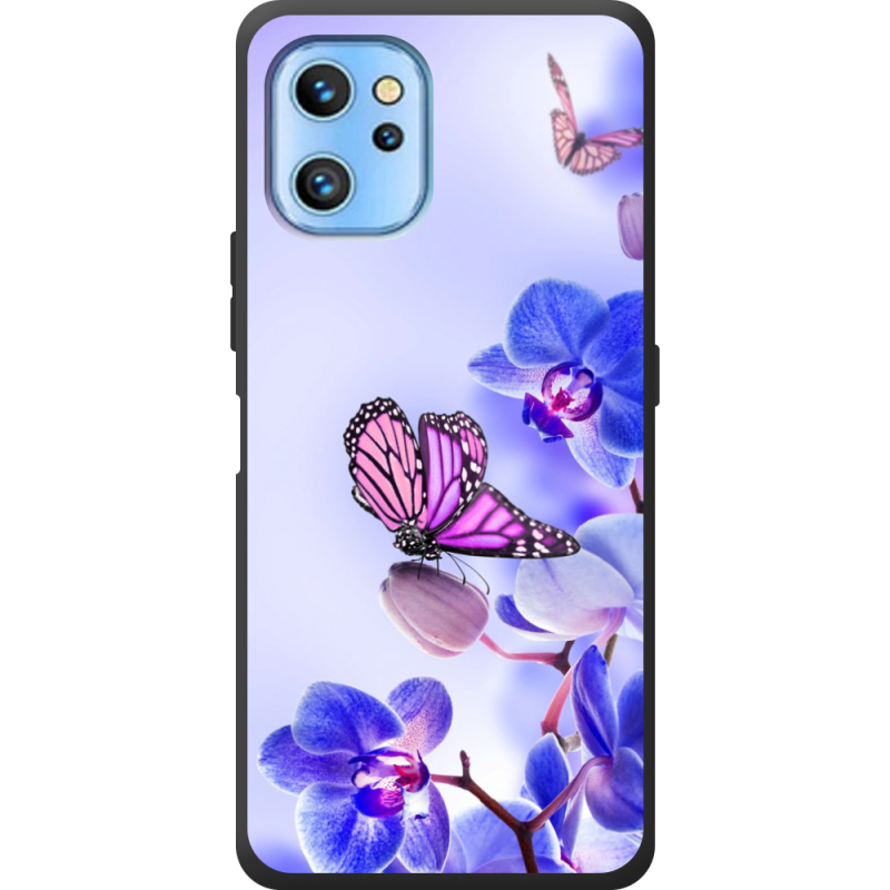 Чехол BoxFace Umidigi A13 / A13 Pro Orchids and Butterflies