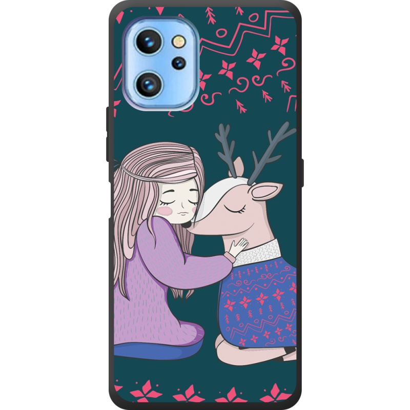 Чехол BoxFace Umidigi A13S Girl and deer