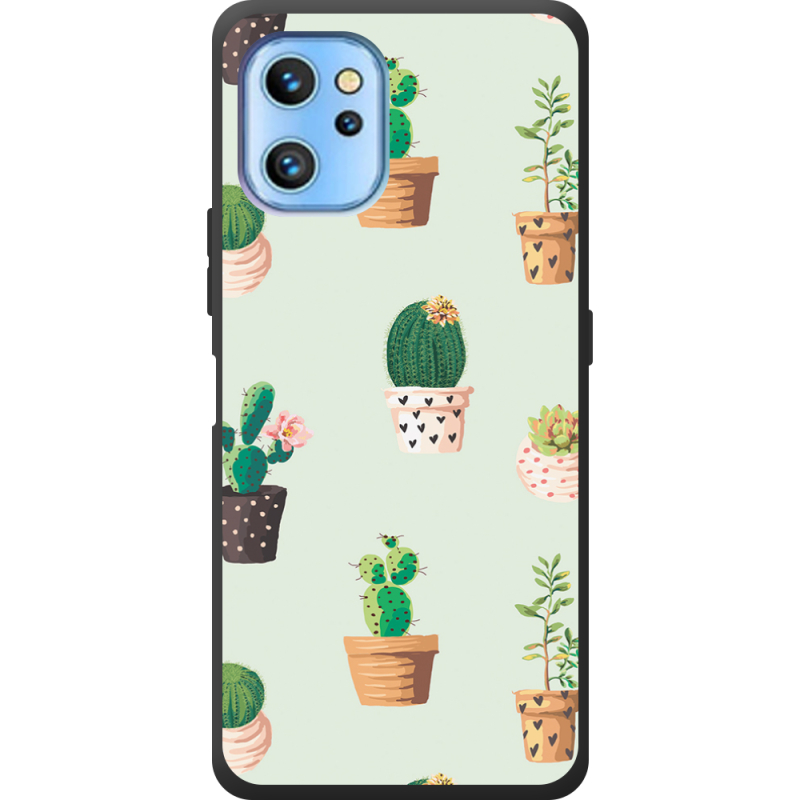 Чехол BoxFace Umidigi A13S L-green Cacti