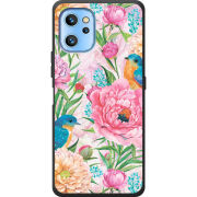 Чехол BoxFace Umidigi A13S Birds in Flowers