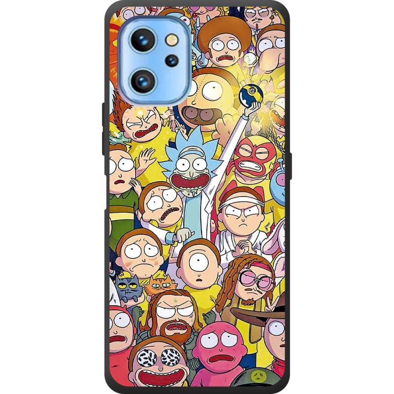 Чехол BoxFace Umidigi A13S Rick and Morty