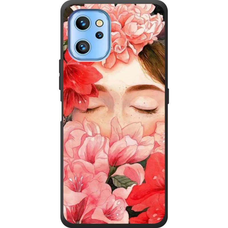 Чехол BoxFace Umidigi A13S Girl in Flowers