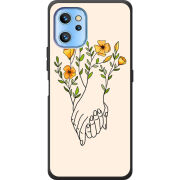 Чехол BoxFace Umidigi A13S Flower Hands