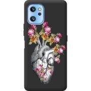 Чехол со стразами Umidigi A13S Heart