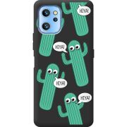 Прозрачный чехол BoxFace Umidigi A13S с 3D-глазками HIYA