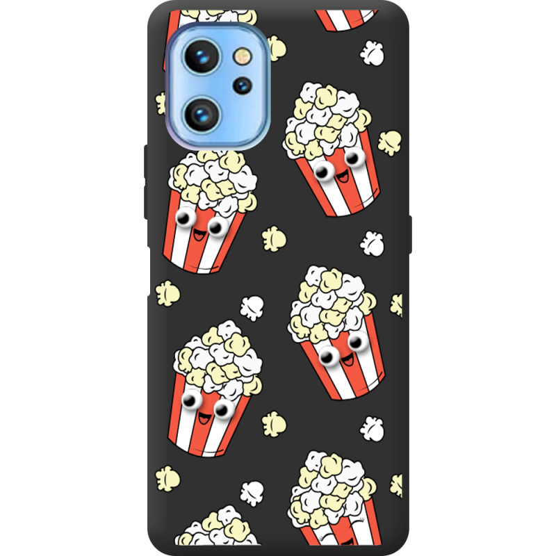 Прозрачный чехол BoxFace Umidigi A13S с 3D-глазками Popcorn