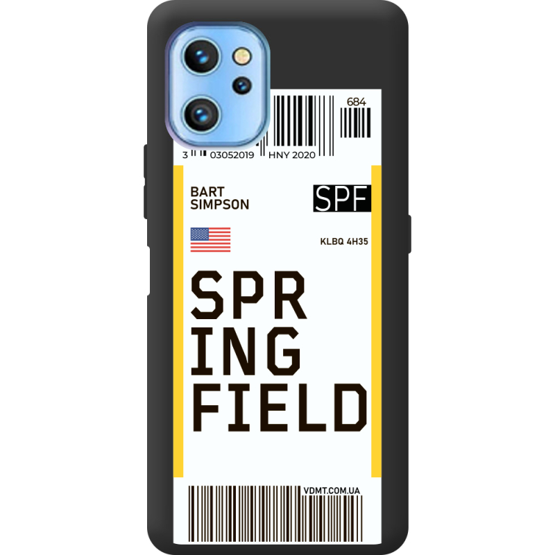 Прозрачный чехол BoxFace Umidigi A13S Ticket Springfield