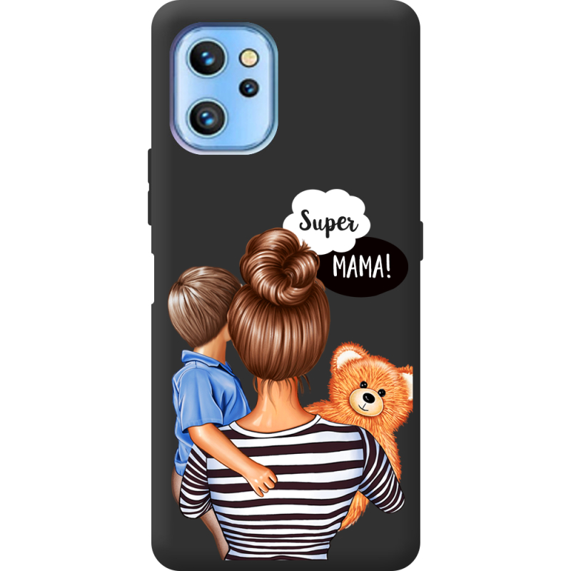 Прозрачный чехол BoxFace Umidigi A13S Super Mama and Son