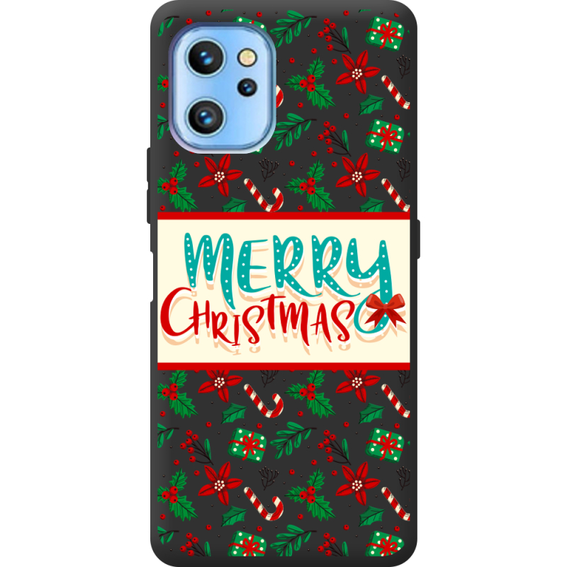 Прозрачный чехол BoxFace Umidigi A13S Vintage Christmas Pattern