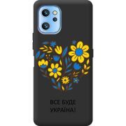 Прозрачный чехол BoxFace Umidigi A13S Все буде Україна