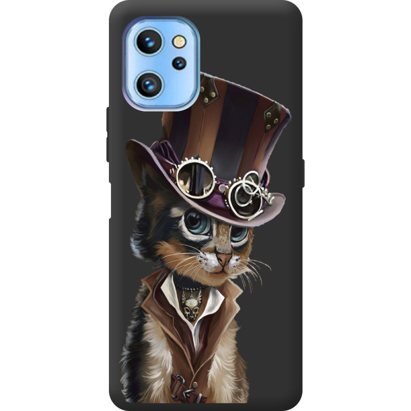 Прозрачный чехол BoxFace Umidigi A13S Steampunk Cat