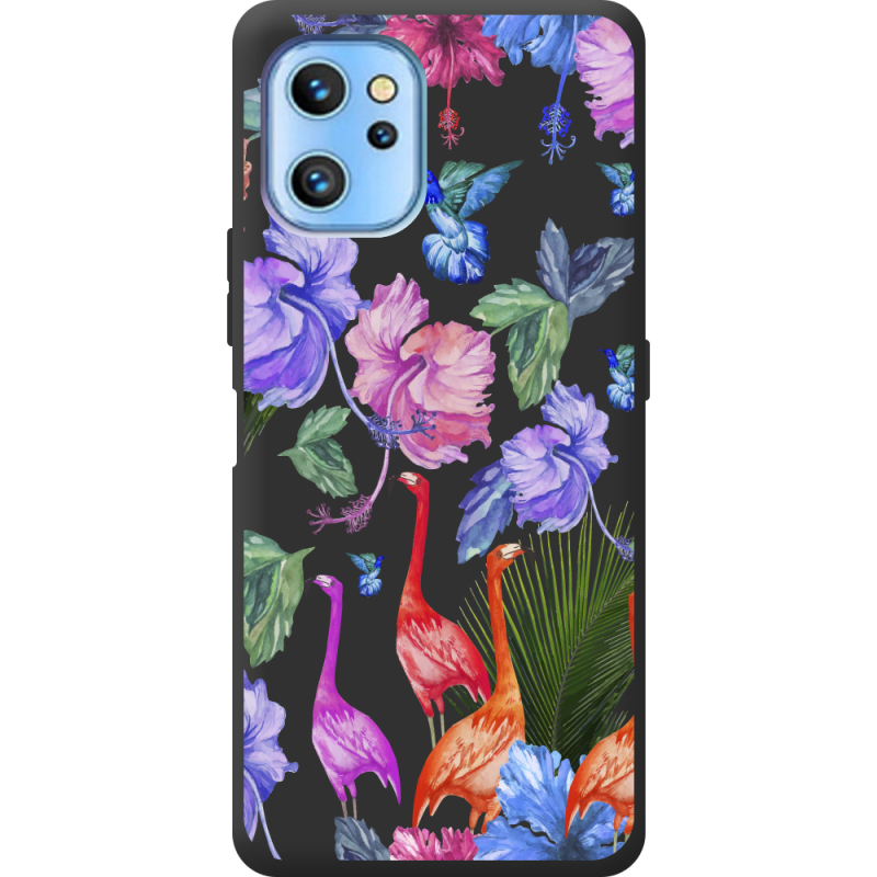 Прозрачный чехол BoxFace Umidigi A13S Flamingo