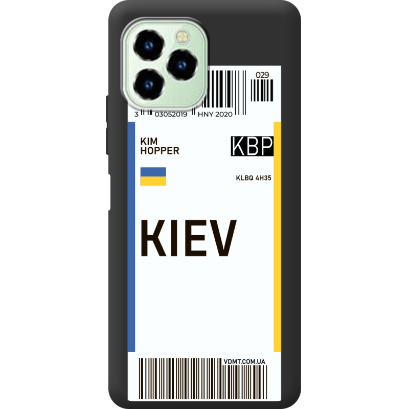 Прозрачный чехол BoxFace Oukitel C21 Pro Ticket Kiev